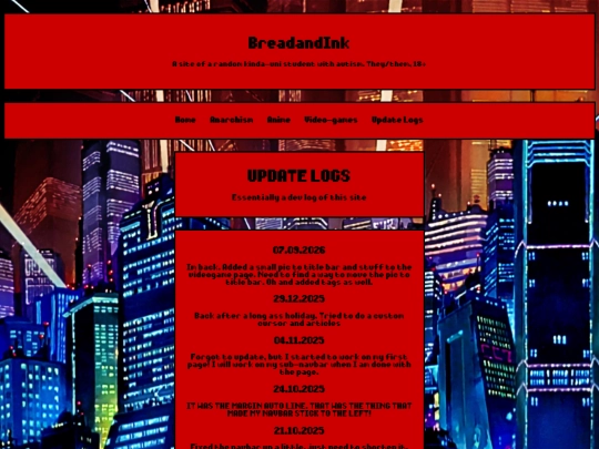 updatelog screenshot