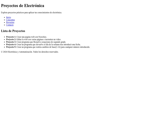 proyectos screenshot