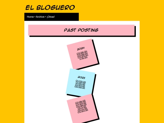 blog/archive screenshot