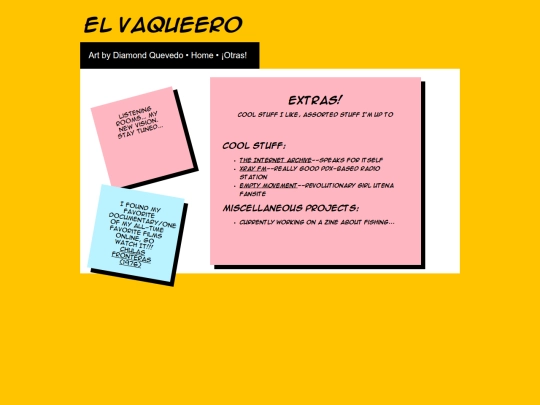 extras screenshot