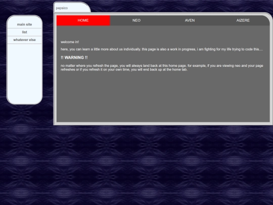 aboutme screenshot