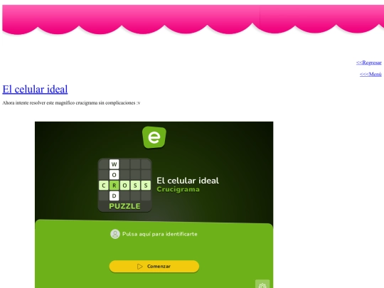 crucigram screenshot