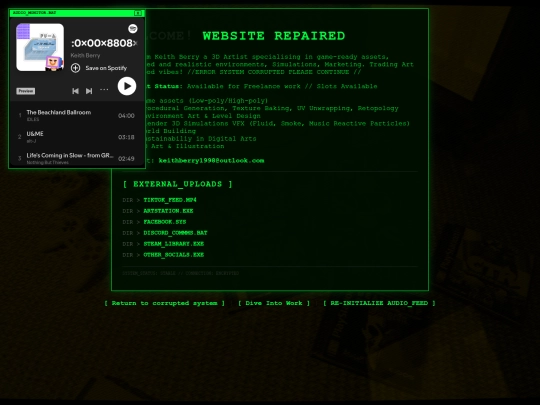 portfolio screenshot