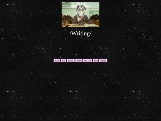 writing screenshot