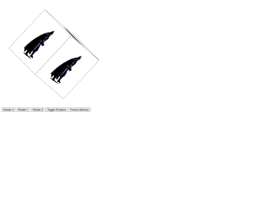 webgl/BatmanCube screenshot