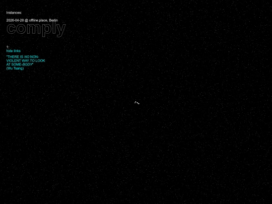 comply screenshot