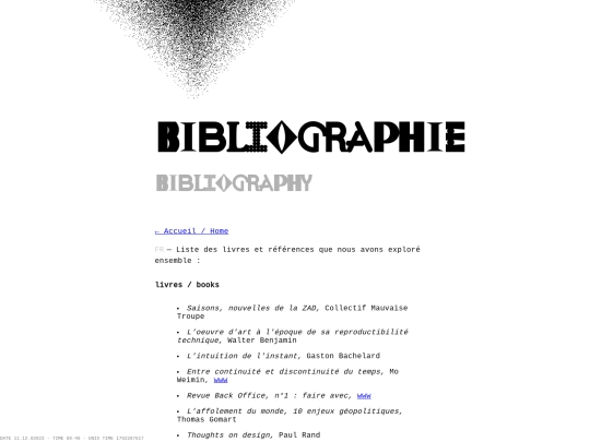 content/02bibliography screenshot