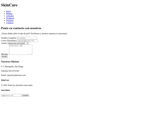 contacto screenshot