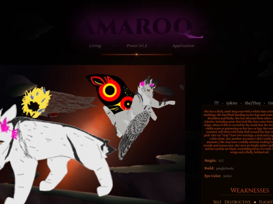 Player Characters/amaroq screenshot