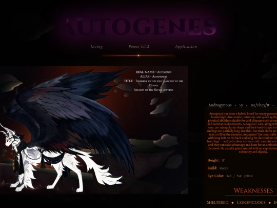 Player Characters/autogenes screenshot