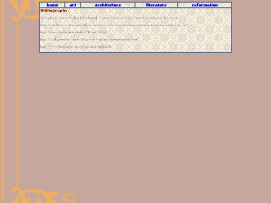 bibliography screenshot
