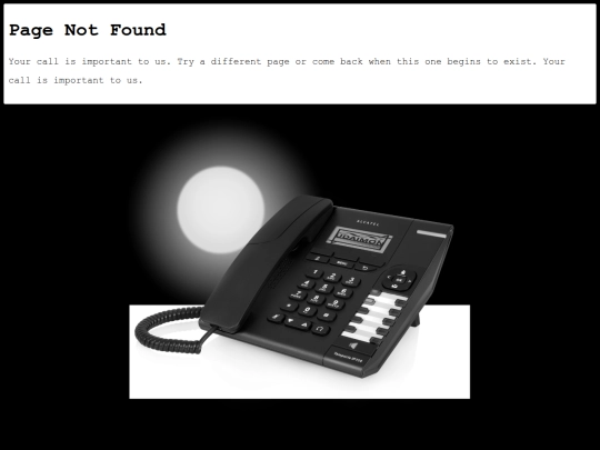 not_found screenshot