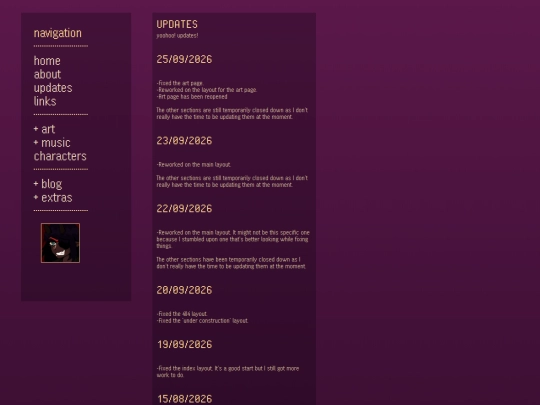 updates screenshot