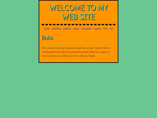 links screenshot