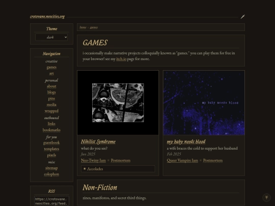 games screenshot