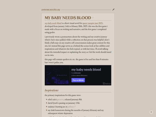 games/my-baby-needs-blood screenshot