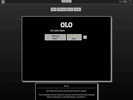 webapps/olo screenshot