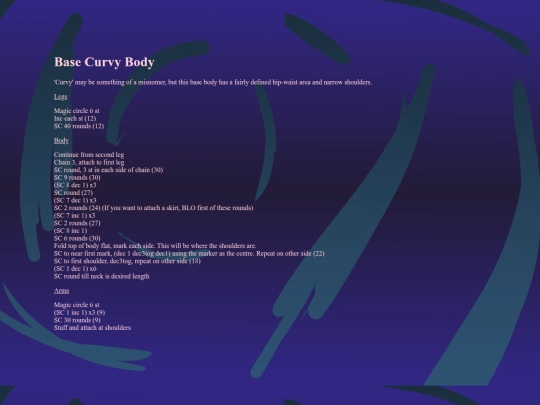 crochet/page/objecthead/basenarrowshoulders screenshot
