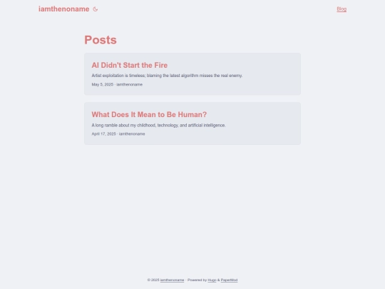 posts/page/1 screenshot