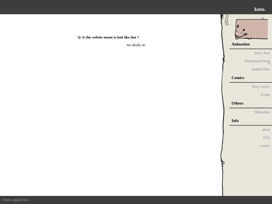 faq screenshot