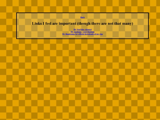 sites/links screenshot