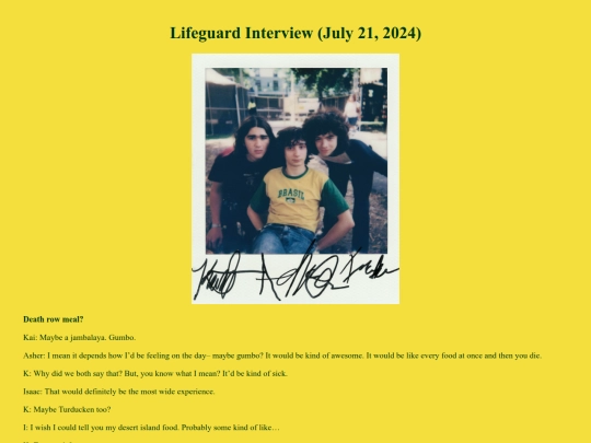 interviews/lifeguard screenshot
