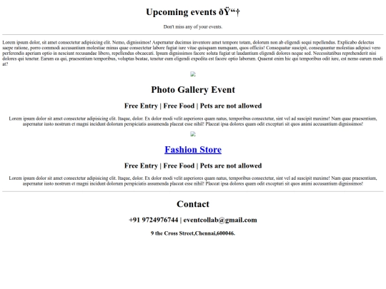 Events/event screenshot