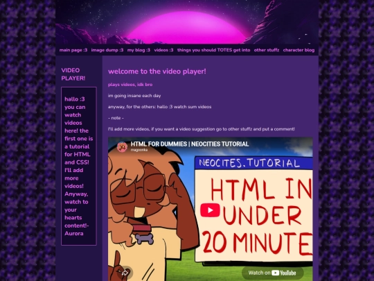 videoplayer screenshot