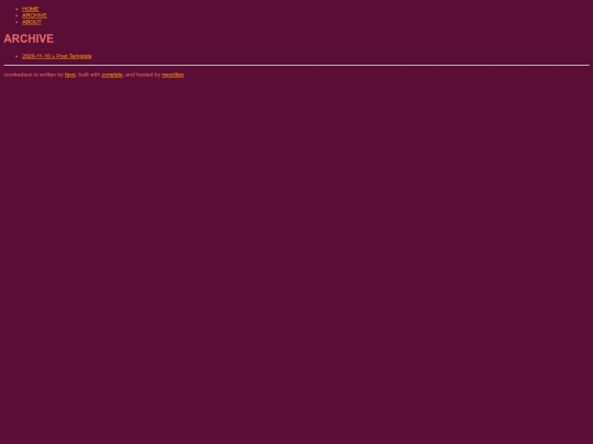 archive screenshot