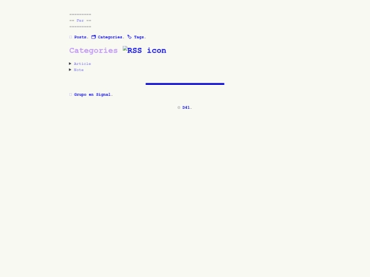categories screenshot