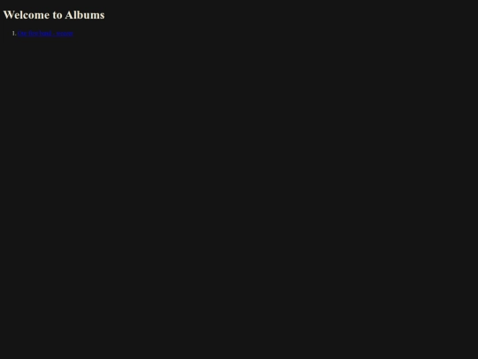 releases/album screenshot