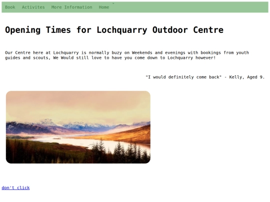 LochBooking screenshot