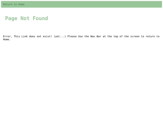 LochErrorPage screenshot