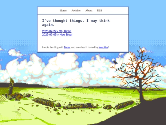archive screenshot