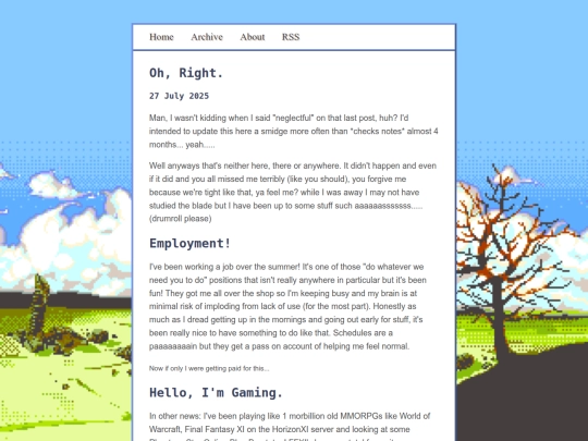 posts/2025-07-27-Oh-Right screenshot