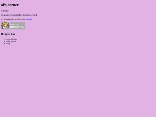index screenshot