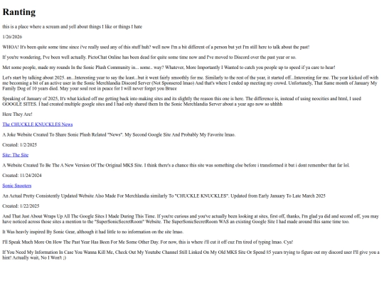 ranting screenshot
