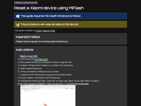 common/xiaomi/restoring-with-miflash screenshot