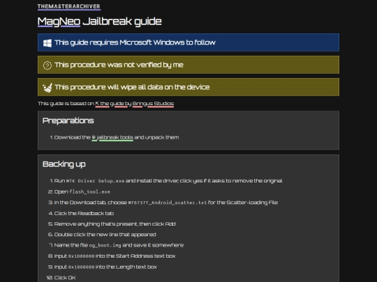 devices/magneo/jailbreaking screenshot
