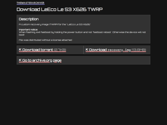 download/leeco-le-s3-x626-twrp screenshot