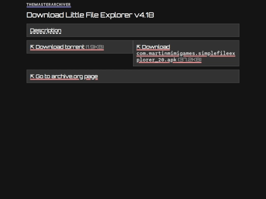 download/little-file-explorer-v4.18 screenshot