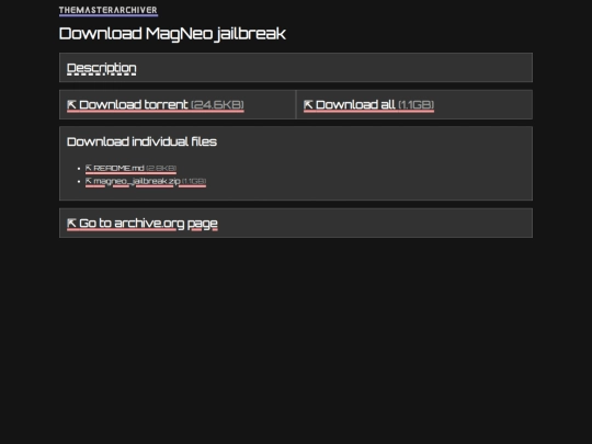 download/magneo-jailbreak screenshot