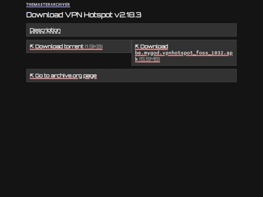 download/vpnhotspot-v2.18.3 screenshot