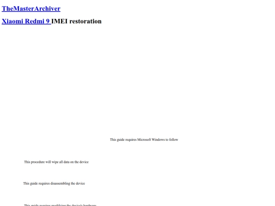 legacy/devices/xiaomi-redmi-9/restoring-imeis screenshot