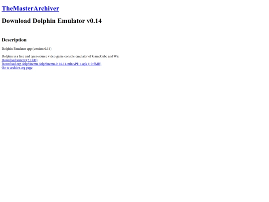 legacy/download/dolphinemu-v0.14 screenshot
