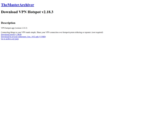 legacy/download/vpnhotspot-v2.18.3 screenshot