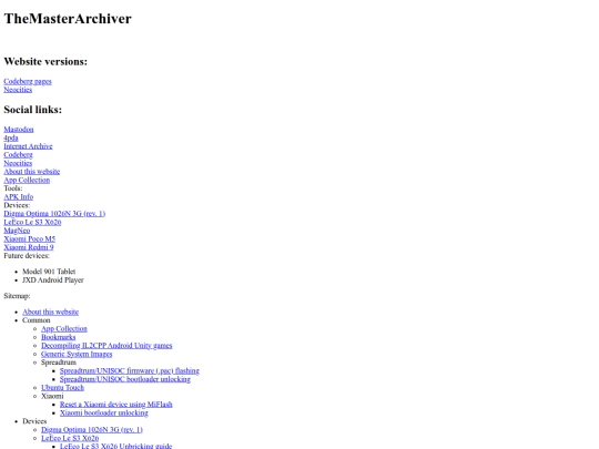 legacy screenshot