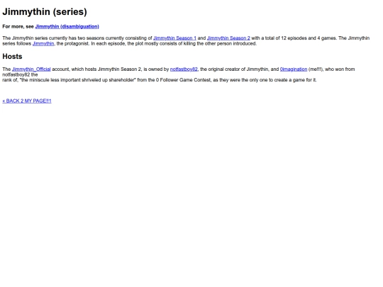 jimmythin_series screenshot