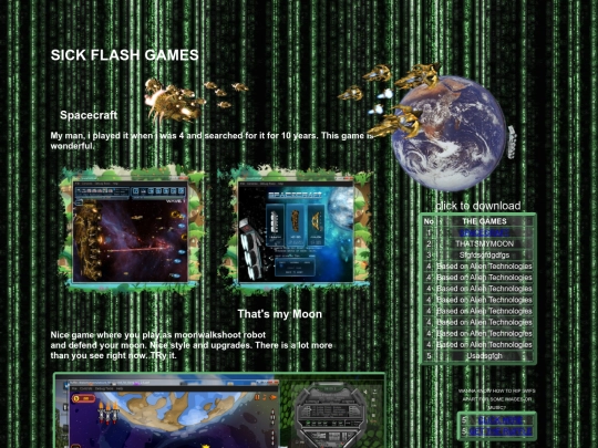 oldsite/flash screenshot
