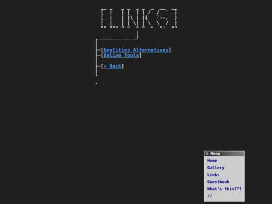 en/links screenshot
